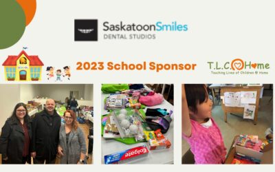 Dr Wes Antosh , Owner of Saskatoon Smiles Steps Up As 2023 TLC School Sponsor